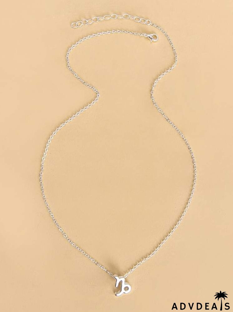 Capricorn Constellation Charm Necklace