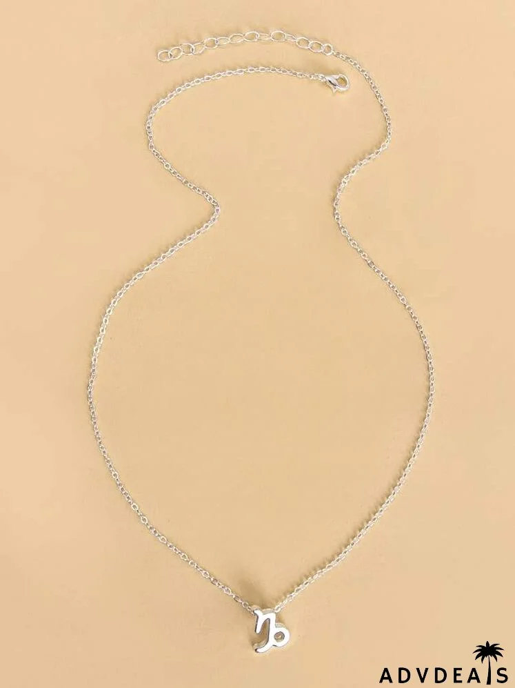Capricorn Constellation Charm Necklace