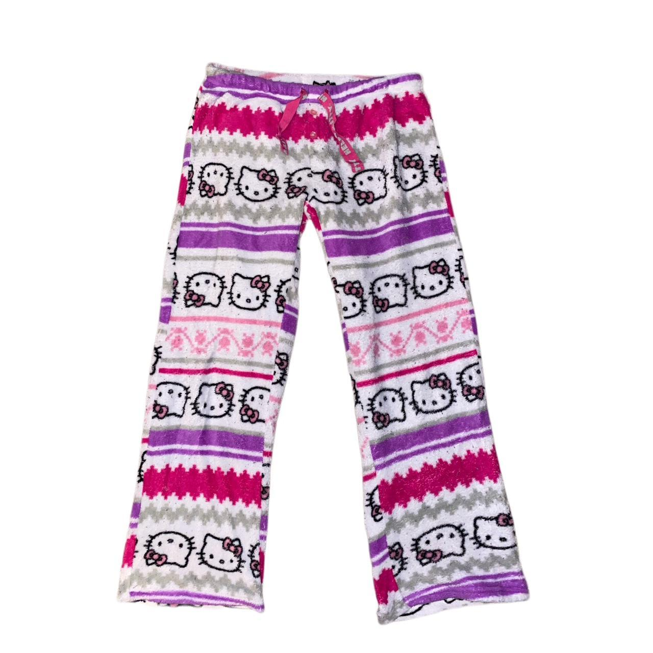 Women's Pink and Purple pajama pants