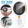 500X Handheld Digital Microscope 2 MP Electronic Coin Magnifier with 8 LED Light