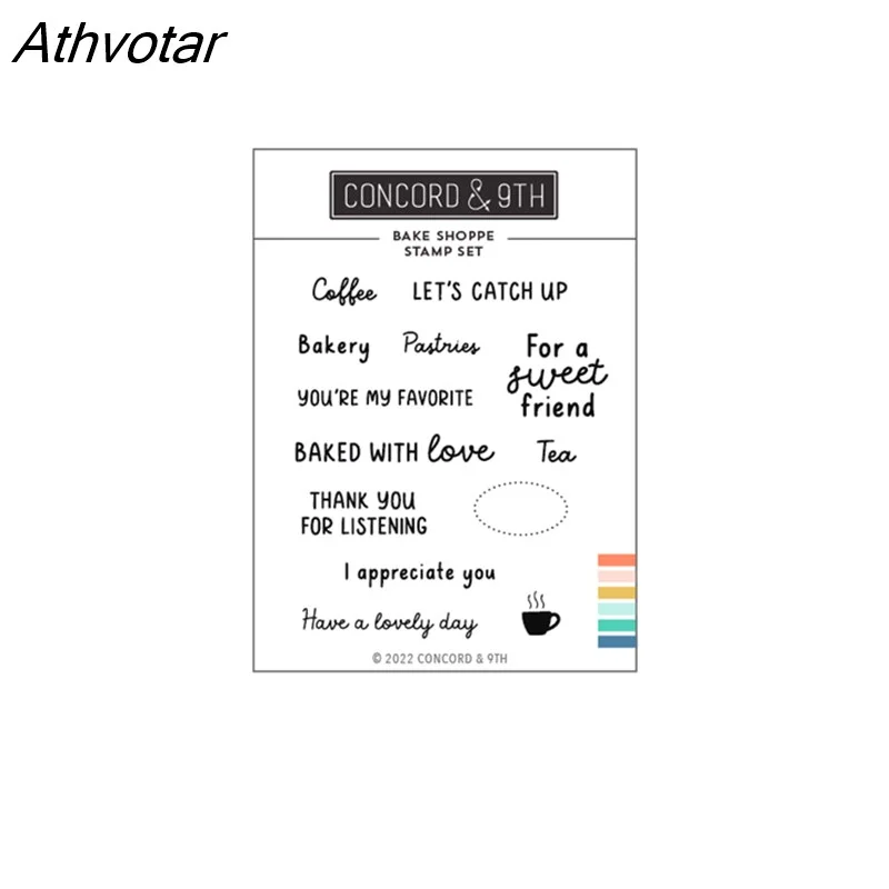 Athvotar New Pop-Up Shoppe Metal Cutting Dies and Clear Stamps Scrapbook Diary Secoration Embossing Template Diy Greeting Card
