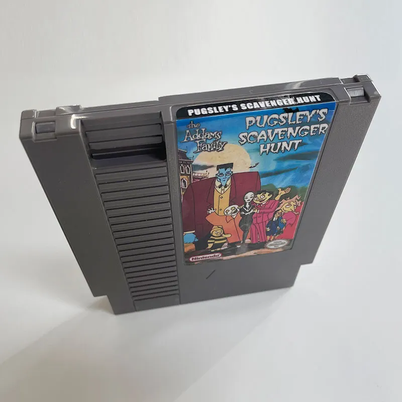 The Addams Family: Pugsley's Scavenger Hunt For Nintendo NES - 8 Bit Game Cartridge
