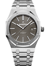 Silver 904L Steel Gray Ruthenium Dial - Automatic - 41mm