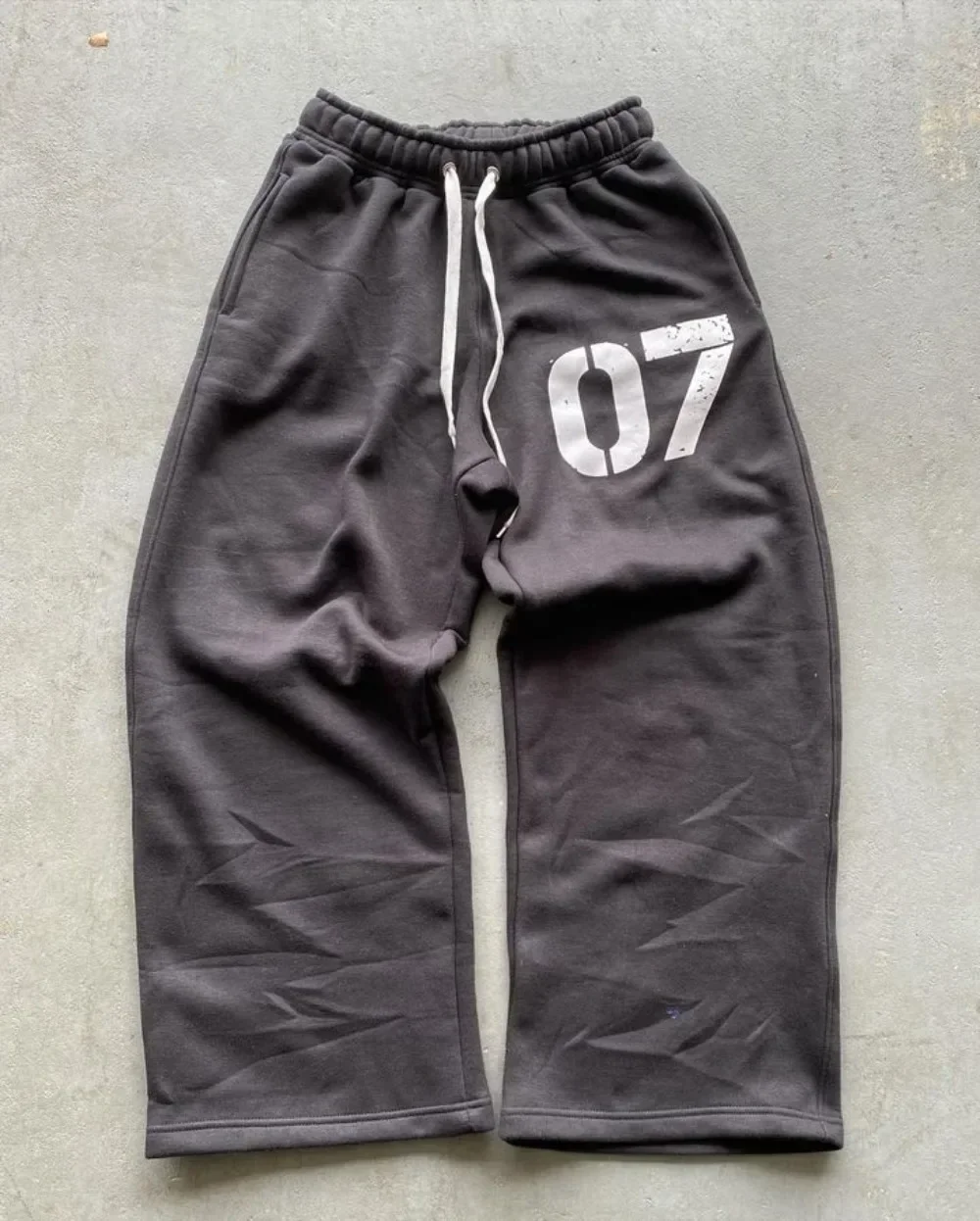 Aonga Streetwear Y2k Zipper Hoodie New Two Piece Set Hip Hop Digital Print Hooded Men Women Sweatshirts Drawstring Casual Sports Pant aonga
