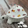 DIY Turtle Storage Basket Template Set- With Instructions