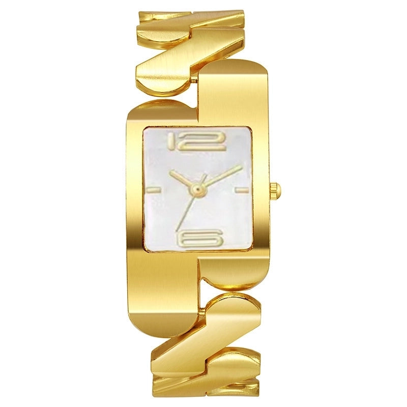 Retro Solid Color Hidden Buckle Quartz Women’s Watches