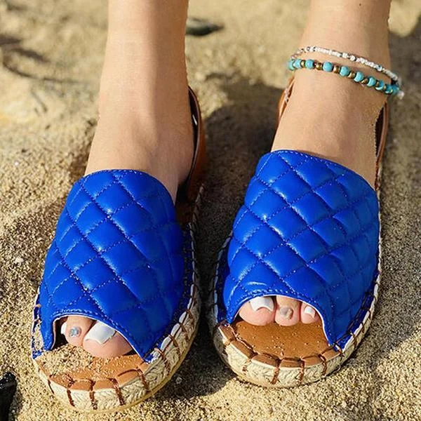 Women Summer Beach Vacation Colorful Sandals
