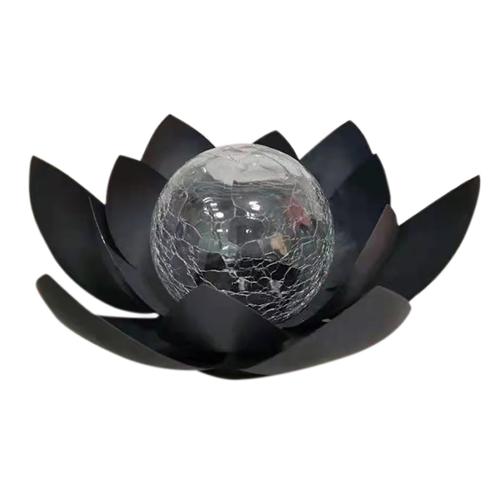 

Solar Lotus with Glass Bulk ed Flower -Solar Light, 501 Original