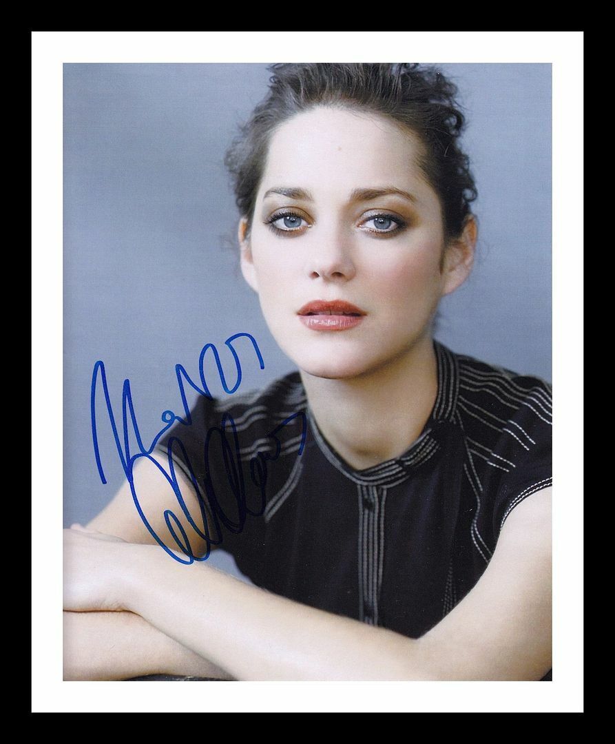 Marion Cotillard Autograph Signed & Framed Photo Poster painting