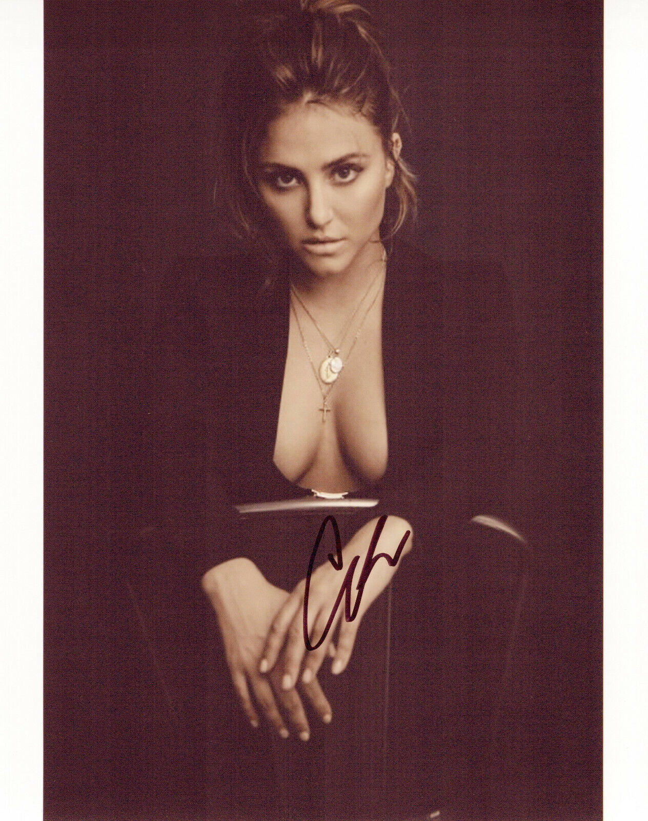 Cassie Scerbo glamour shot autographed Photo Poster painting signed 8x10 #10