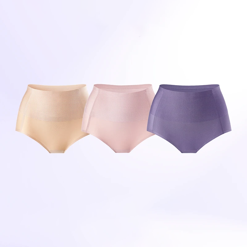 🎉50% OFF_SEAMLESS ICE SILK HIGH WAIST TUMMY CONTROL BUTT LIFTING PANTIES