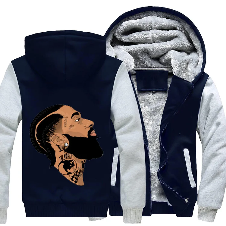Nipsey Hussle TT, Hip hop Fleece Jacket
