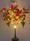 2 Pack Solar Butterfly Stake Light LED Garden Light Auto On/Off for Yard Pathway