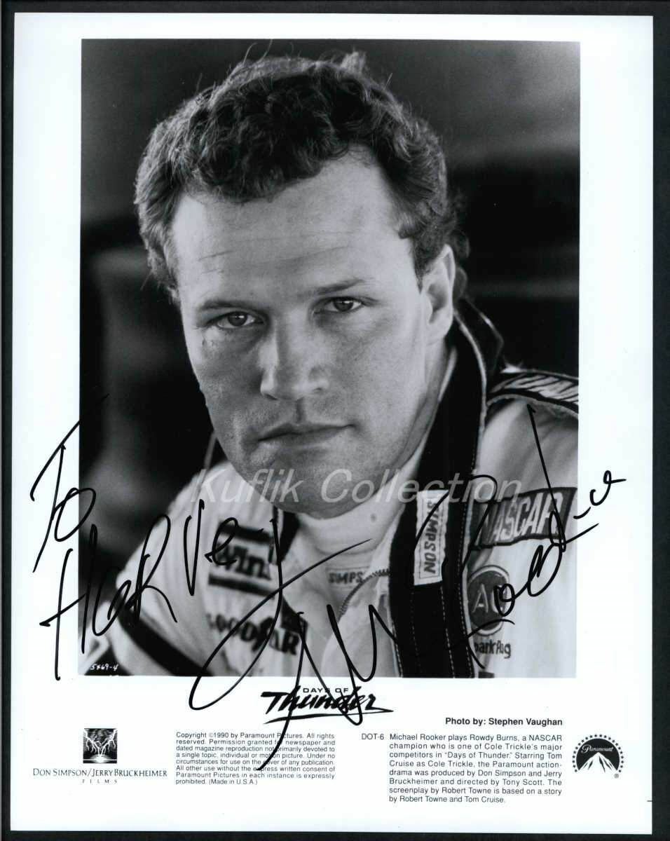 Michael Rooker - Signed Autograph Movie Still - Days of Thunder