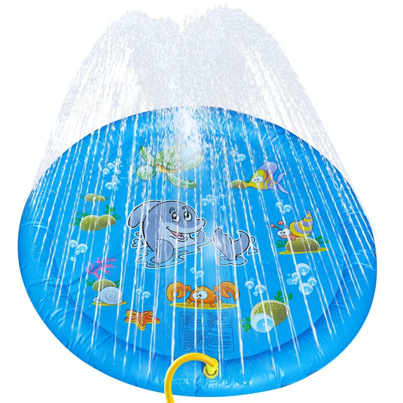 Kid Pet Simulation Sea Level Outdoor Inflatable Splash Mat