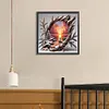 Coucher de soleil cr&eacute;puscule-perceuse ronde peinture diamant-40*40cm