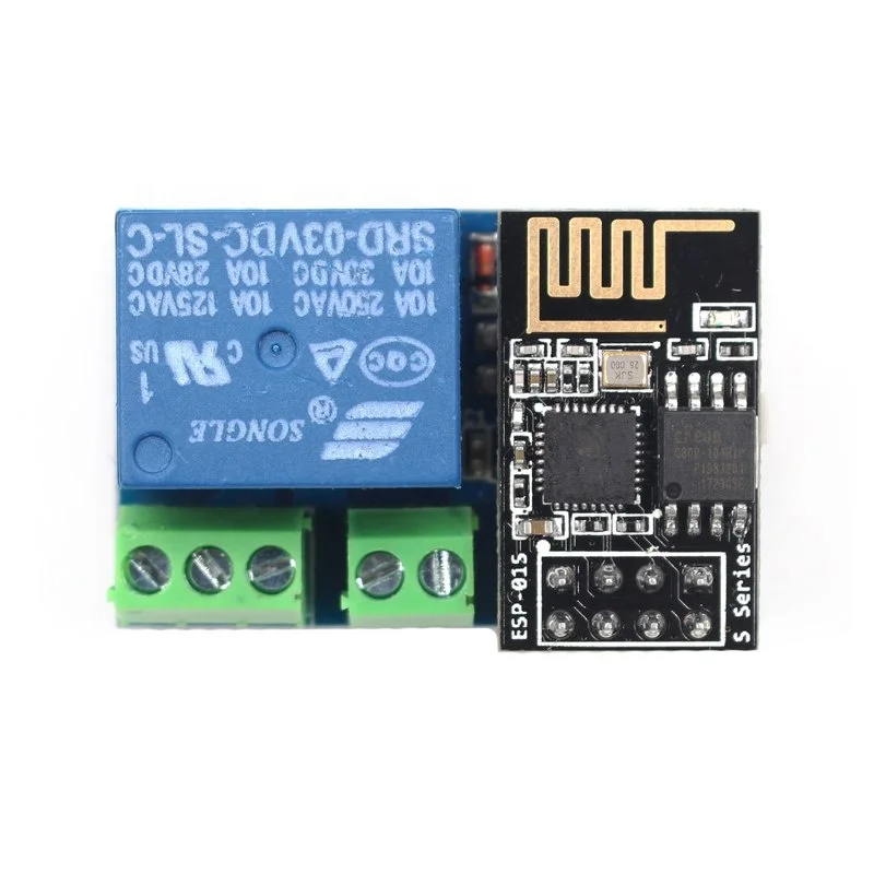 ESP8266 ESP-01S Relay WIFI Smart Socket Module DC 5V ESP8266 Relay Control Smart Switch Relay