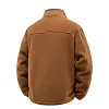 Winter Warmth Fleece Jacket with Sherpa Lining - Perfect for Outdoor Adventures by Inlyline