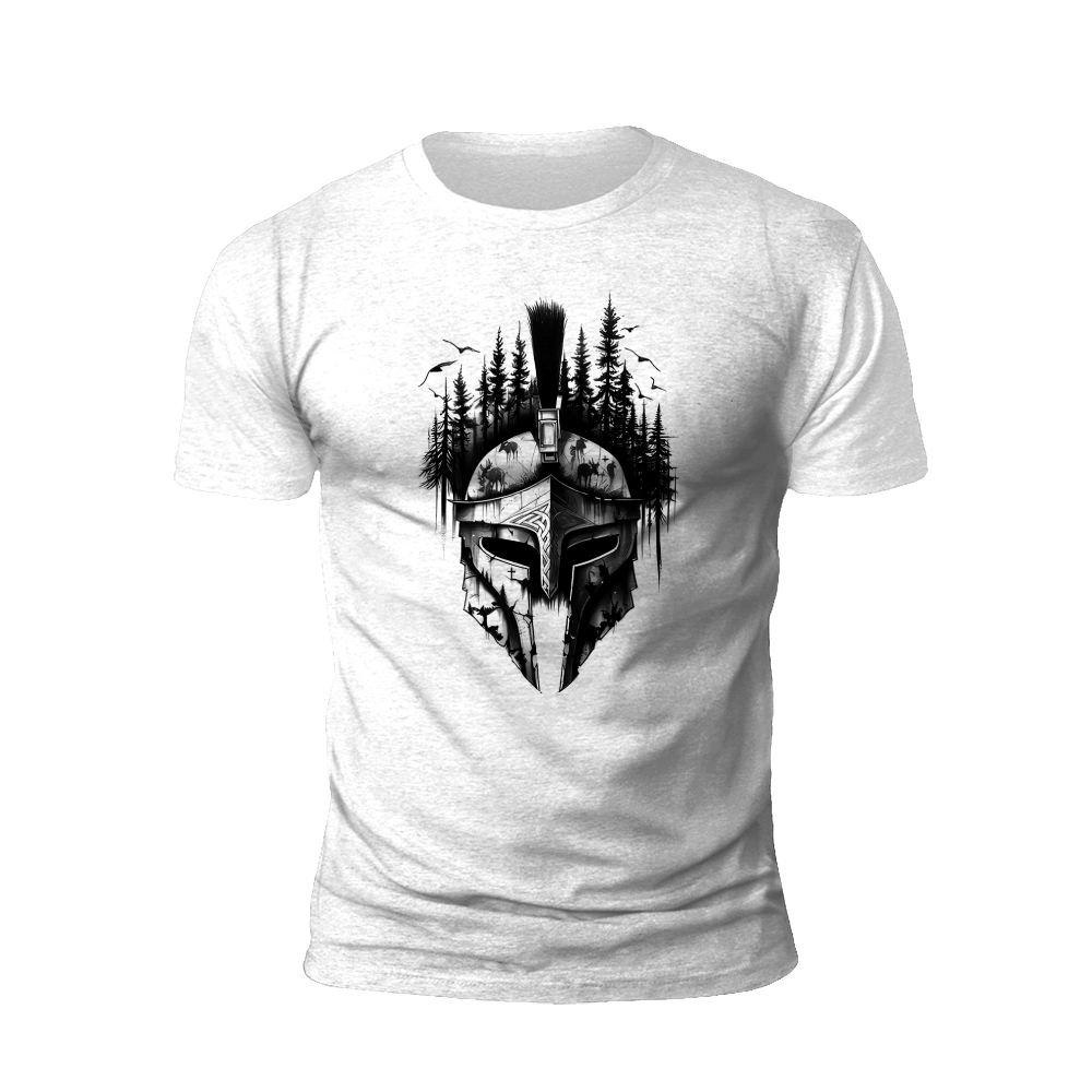 Forest Guardian: The Viking's Mask T-shirt