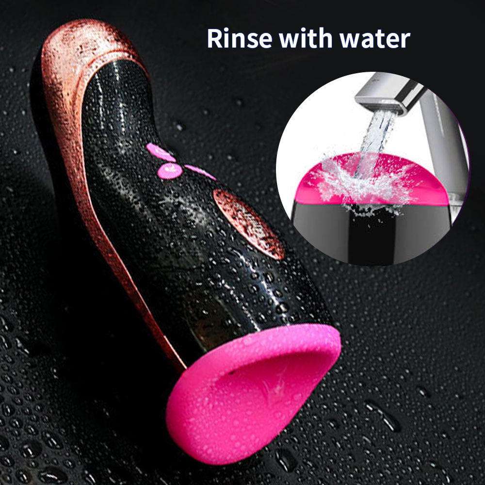 Automatic Telescopic Masturbator with Suction and Vibration for Men