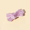 Elegant Velvet Bowknot Hair Pins for Baby Girls