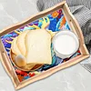 DIY Diamond Painting Wooden Tray Food Tray with Handle Living Room Decoration Wooden Tray Kit