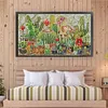 Cactus-14CT Stamped Cross Stitch 76*42cm/29.92*16.54in (Big Size) tapestrymarket