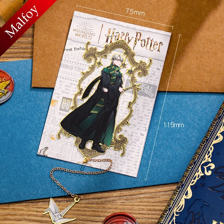 Journalsay Harry Potter Themed Metal Bookmark