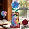 2026 Kalender DIY Diamond Painting Kit Katze Holz Diamond Painting Kalender