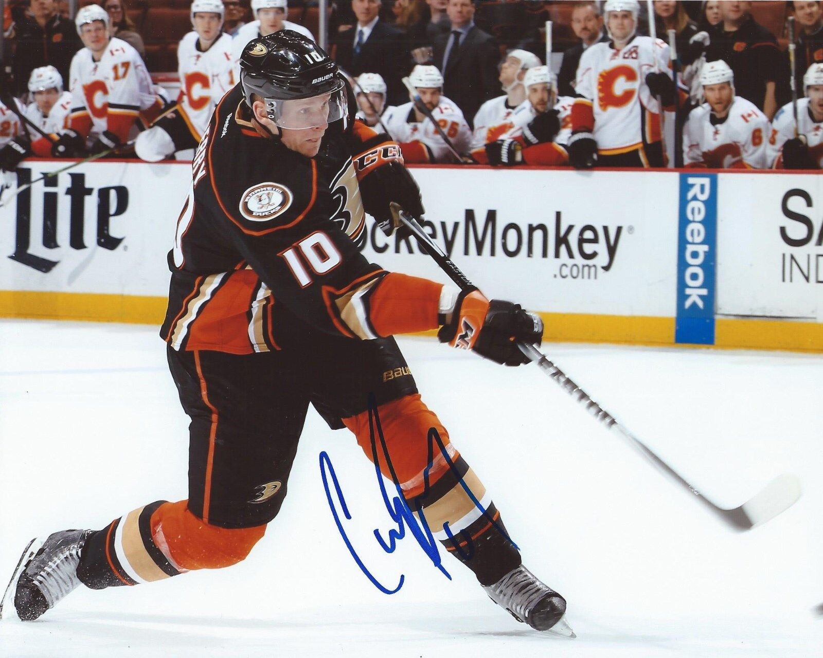 Corey Perry Signed 8x10 Photo Poster painting Anaheim Ducks Autographed COA