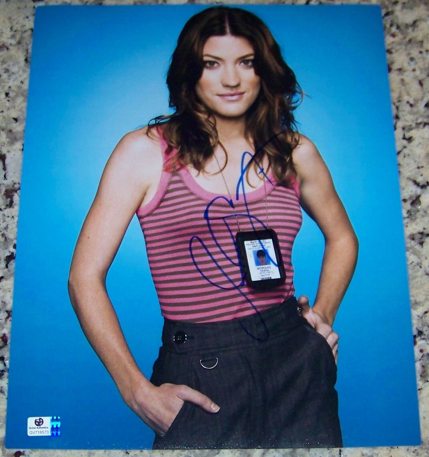 CLEARANCE! Jennifer Carpenter Signed Autographed 11x14 Photo Poster painting GV GA GAI Hologram!