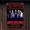 Foo Fighters - Vintage Metal Signs - 20*30cm/30*40cm - Music