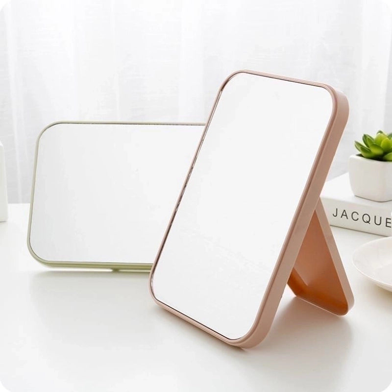 Lady Solid Color Plastic Mirror 1 Piece