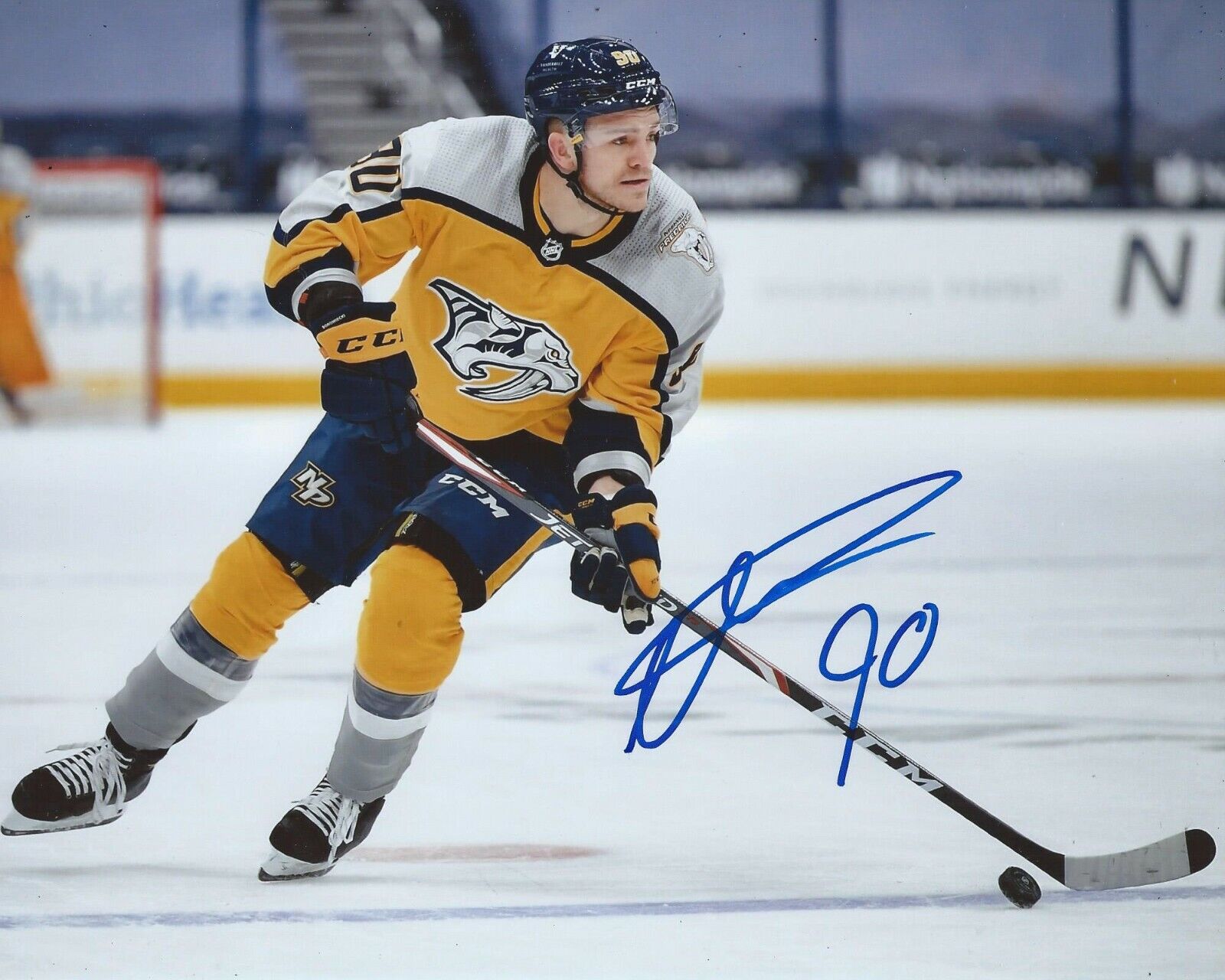 Mark Borowiecki Signed 8x10 Photo Poster painting Nashville Predators Autographed COA