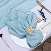 Water Blue Pink Purple Wedding Event Catering Resturant Lockstitch Napkins