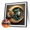 Diamond Painting-DIY Full Round Drill Beauty and Tiger