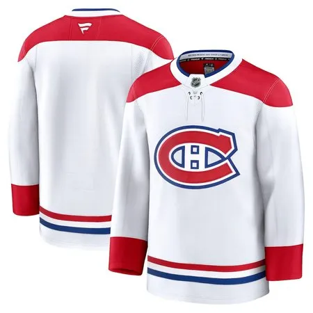 Men's Montreal Canadiens  White Away Premium Jersey