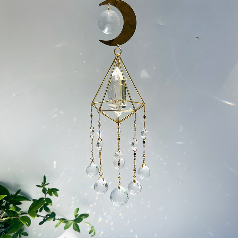 Elegant Solar Flare Suncatcher - Top-Selling Home Decor & Wedding Ornament