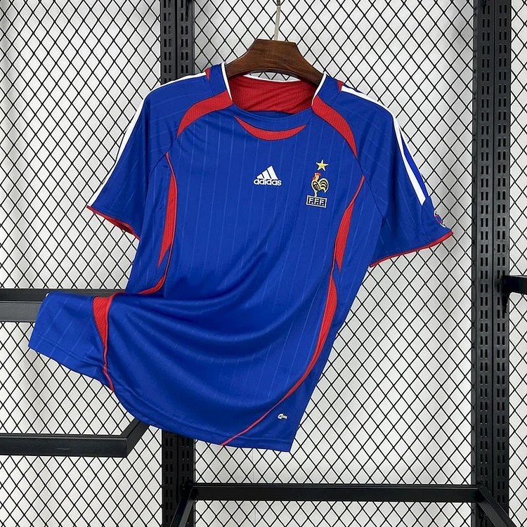Retro 2006 France Home Football Jersey