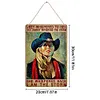 Cowgirl - Enseignes en bois(20*30cm/30*40cm)