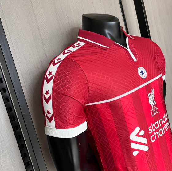 2024-2025 Liverpool Red Player Version Men's Football T-Shirt