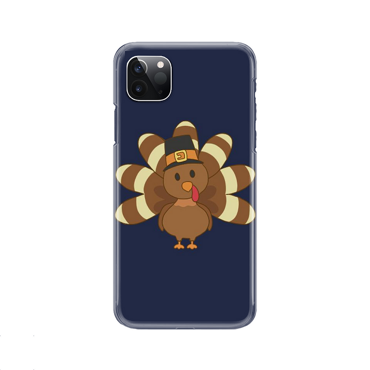 Little Turkey In Hat, Thanksgiving iPhone Case