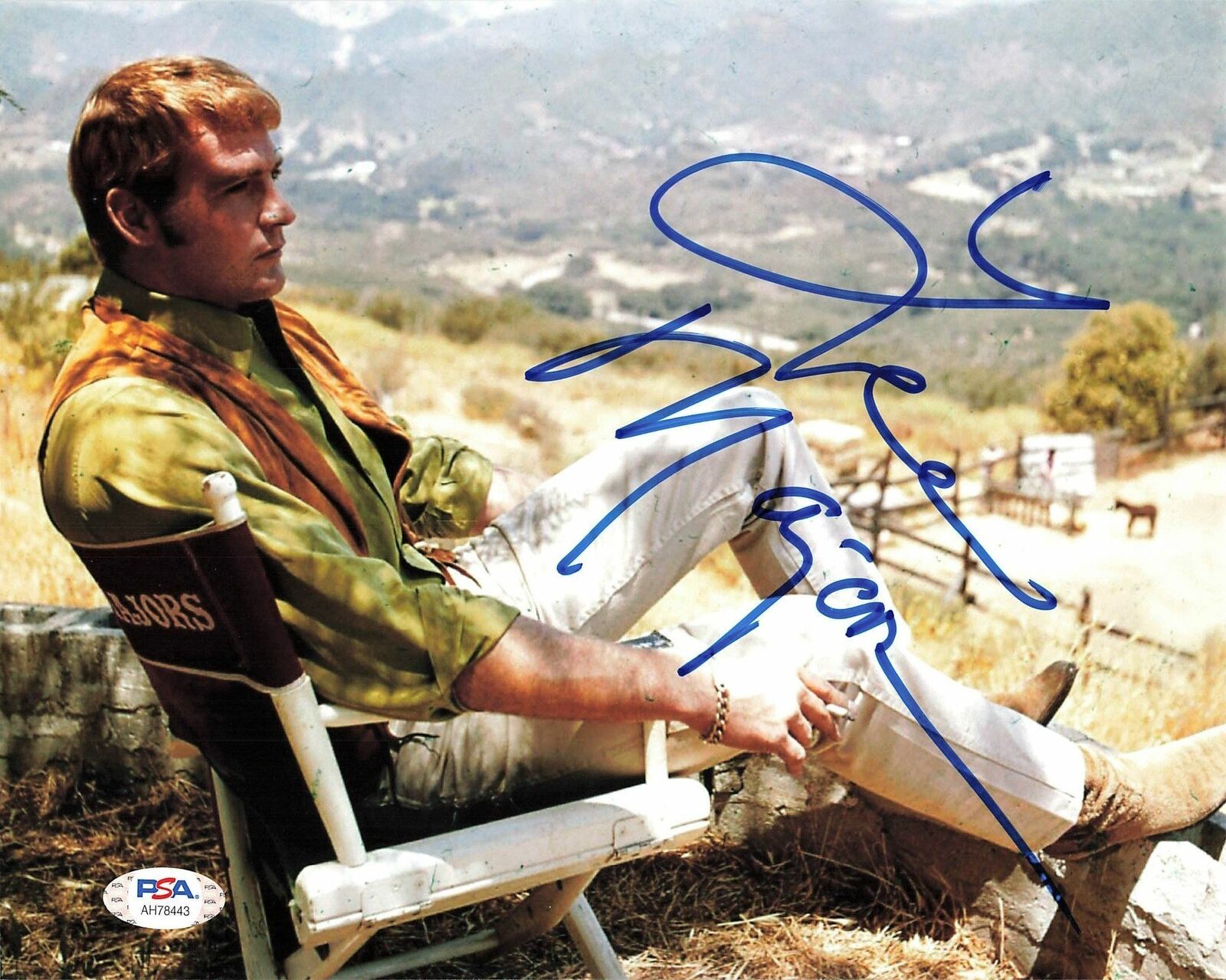 Lee Majors signed 8x10 Photo Poster painting PSA/DNA Autographed