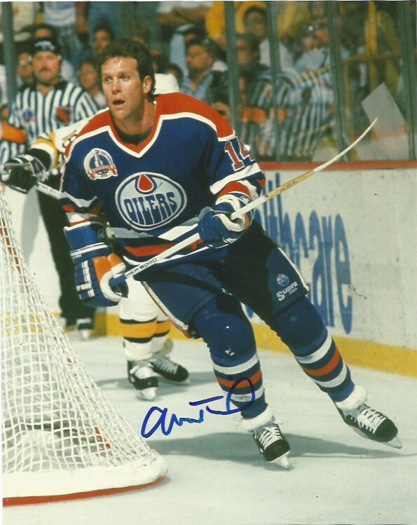 Edmonton Oilers Craig MacTavish Autographed Signed 8x10 Photo Poster painting COA B