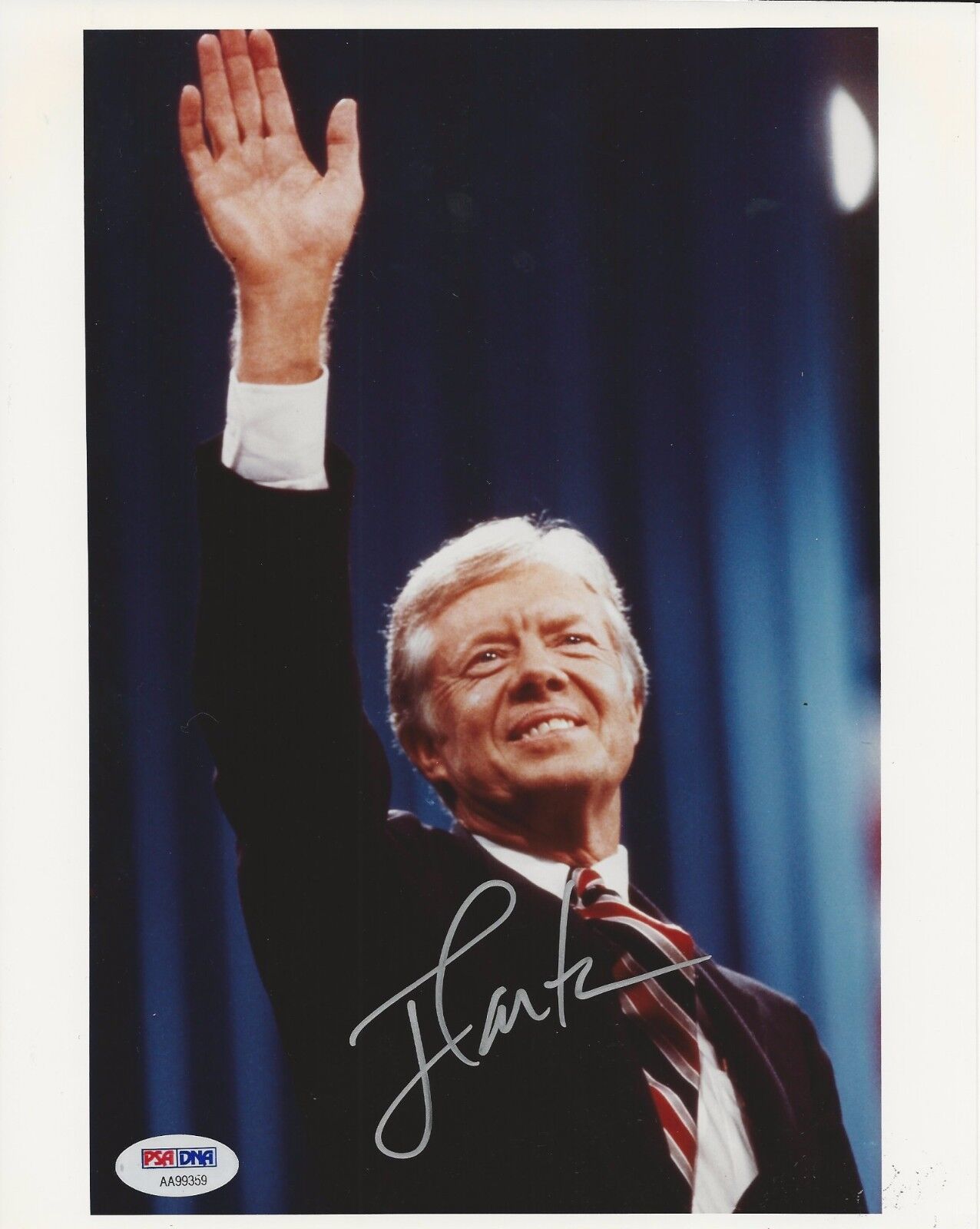 President JIMMY CARTER Signed 8x10 Photo Poster painting w/ PSA COA