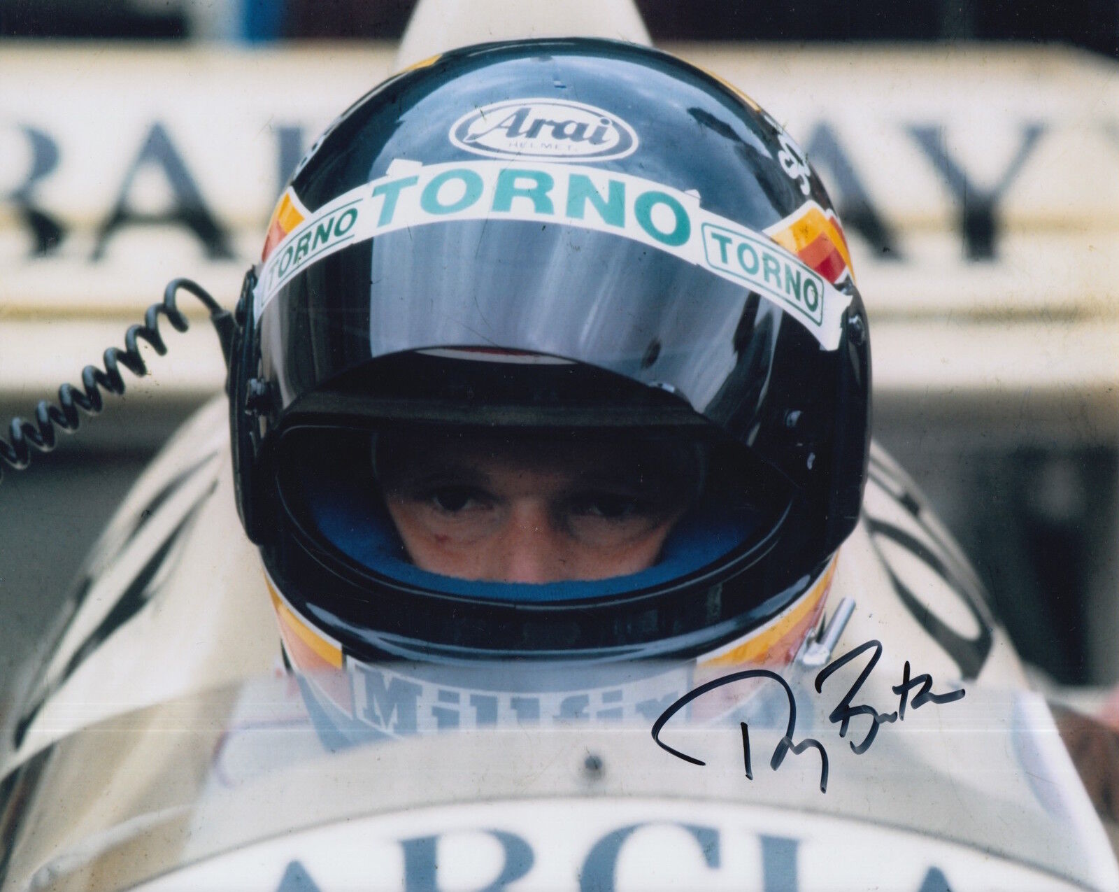 Thierry Boutsen Hand Signed 10x8 Photo Poster painting Formula 1 F1 1.