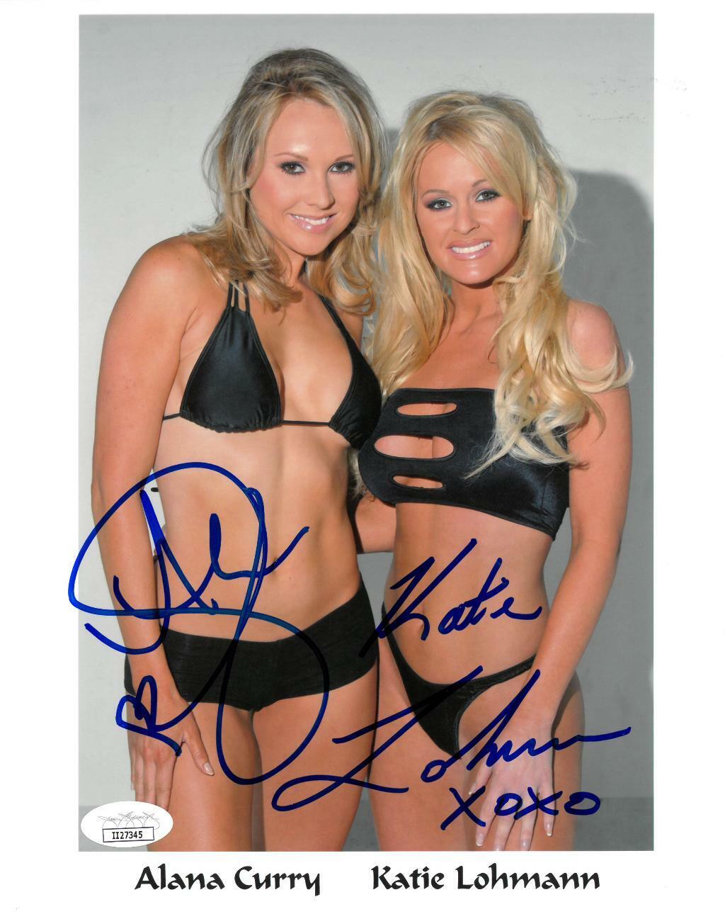 Alana Curry/Katie Lohmann Signed Sexy Autographed 8x10 Photo Poster painting JSA #II27345