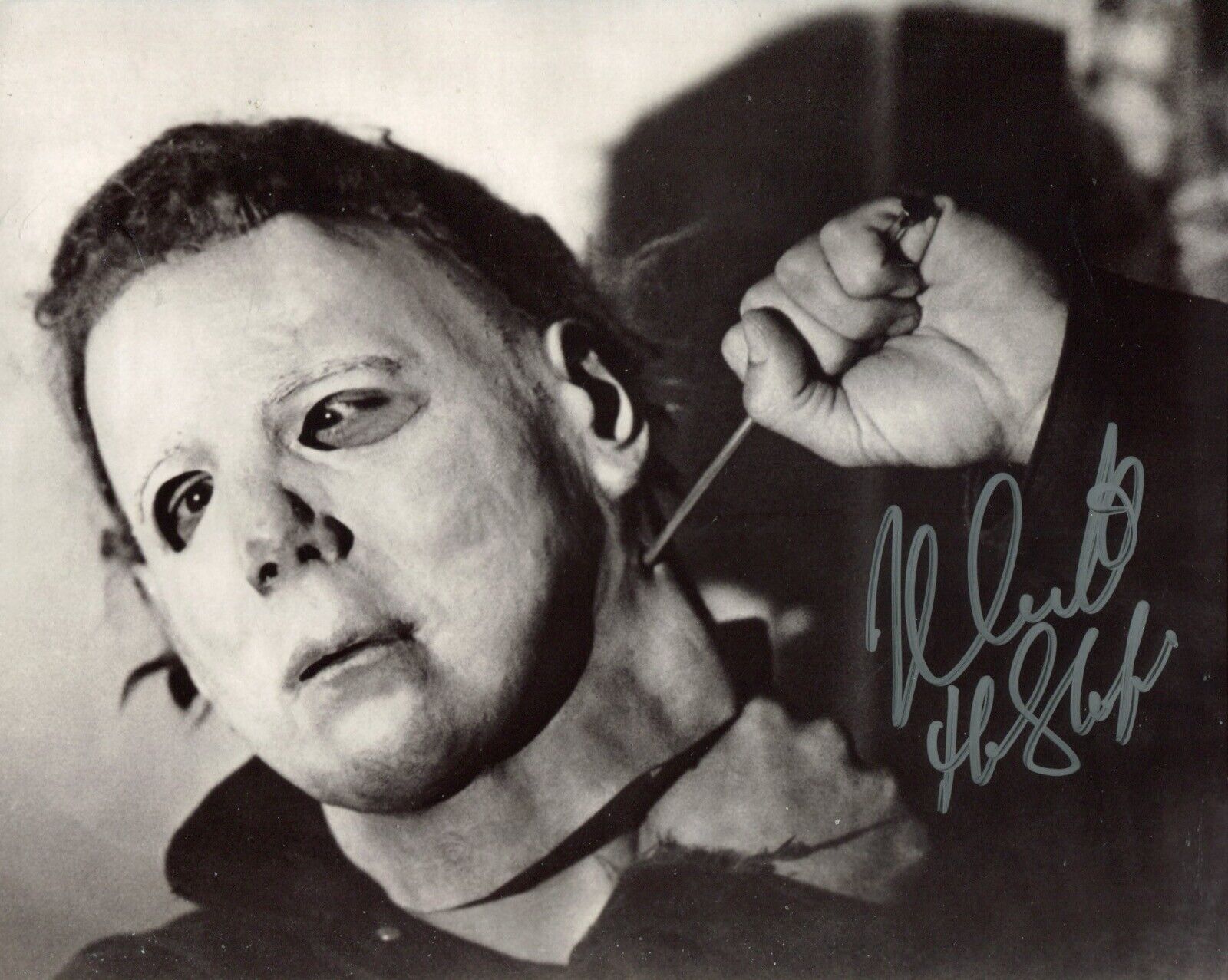 Nick Castle HALLOWEEN horror movie stunning signed 8x10 Photo Poster painting