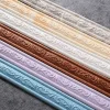 230cm/Roll Multifunction Self Adhesive 3D Pattern Edge Decoration Mouldings Trim Border Frame