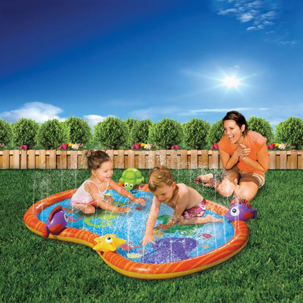 

Underwater World Cooling Water Spray Pad Foldable Outdoor Water Play Toy, 501 Original